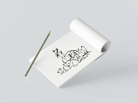 Grafisk design illustrationer