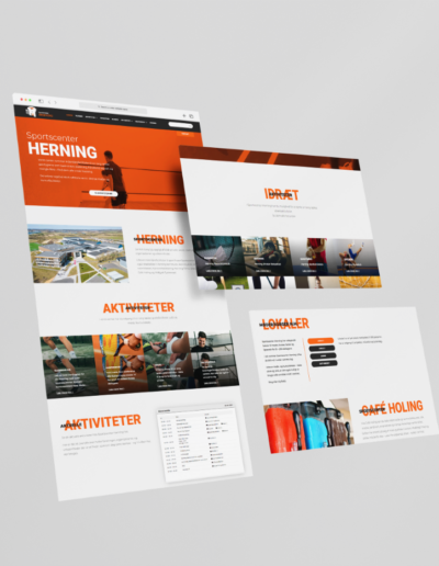 Sportscenter Herning hjemmeside