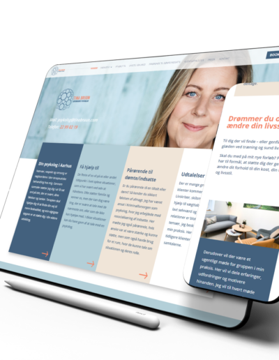 Tina Bruun hjemmeside