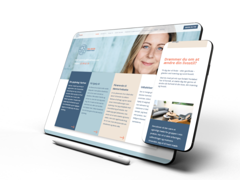 Tina Bruun hjemmeside